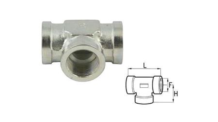 HYDRAULINEN T YHDISTÄJÄ BSP NAIS-NAIS 3/8