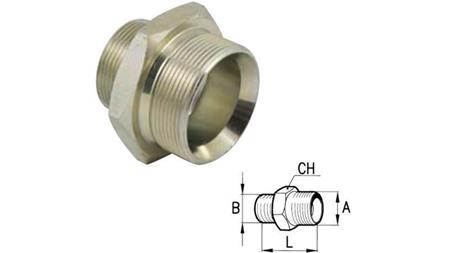 RIDUTTORE IDRAULICO BSP 1/4-M16x1.5