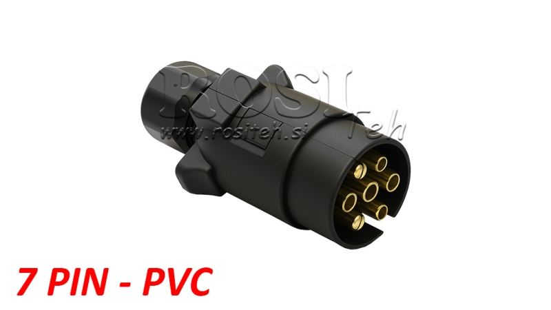 7 PIN PLUG PVC
