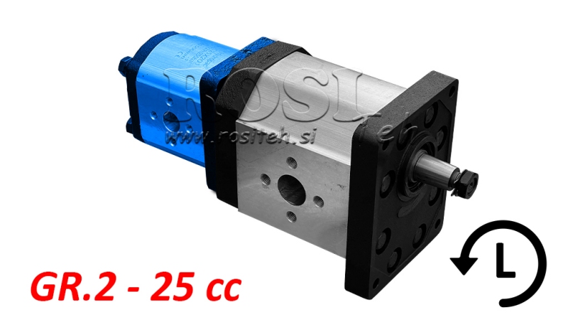 POMPA IDRAULICA 20A25X201 SECONDA GR.2 25 CC SINISTRA