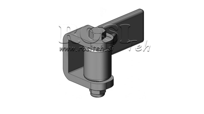 SCHARNIER VOOR TRAILER ZIJ COMPLETE