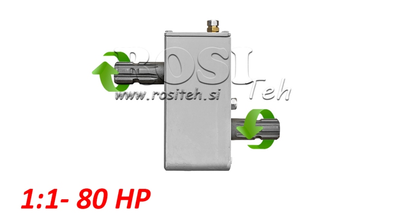 TRAKTOR VÄXELLÅDA - INVERSION 1:1 (80HP-60KW) MAN-MAN