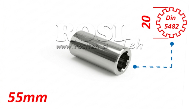 ADAPTADOR P.T.O. PUŠA 20x17-z12