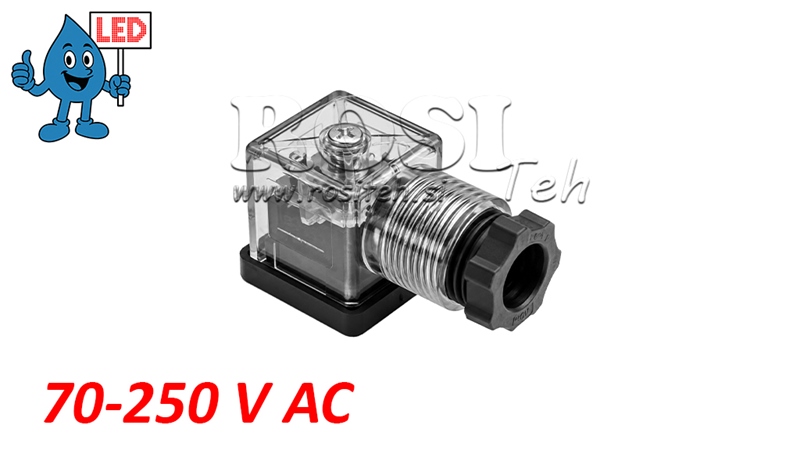 SÄHKÖLIITIN LED 70-250 V AC
