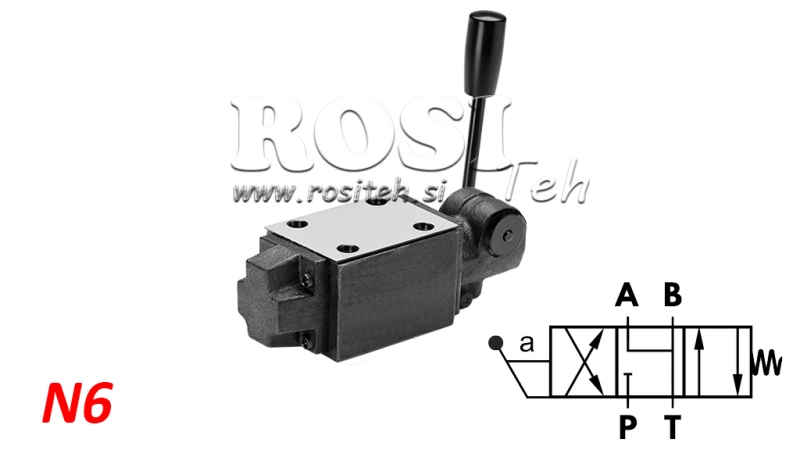 ΥΔΡΑΥΛΙΚΗ ΧΕΙΡΟΚΙΝΗΤΗ ΒΑΛΒΙΔΑ CETOP N6