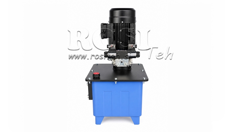 MINI HYDRAULIKAGGREGAT 380V AC (4 kW) - 8 cc - 12 lit/min - TANK 25 lit