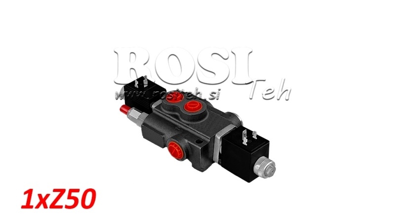 ELECTRO-HYDRAULIC MONOBLOCK VALVE 1xZ50