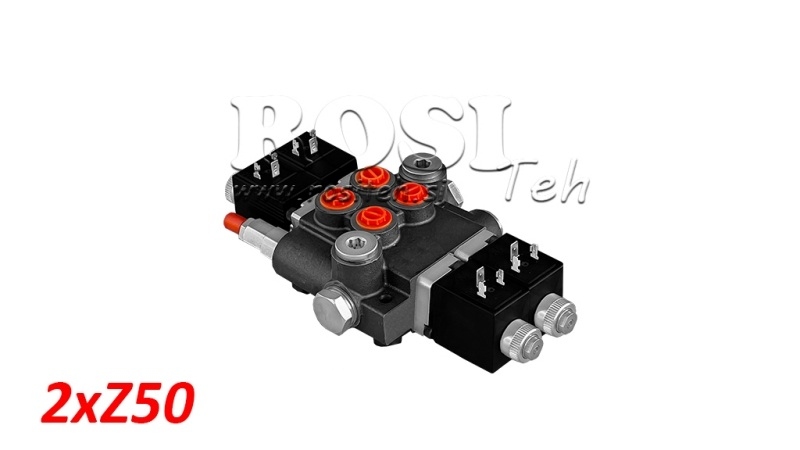 ELEKTROHYDRAULISCHE MONOBLOKKLEP 2xZ50