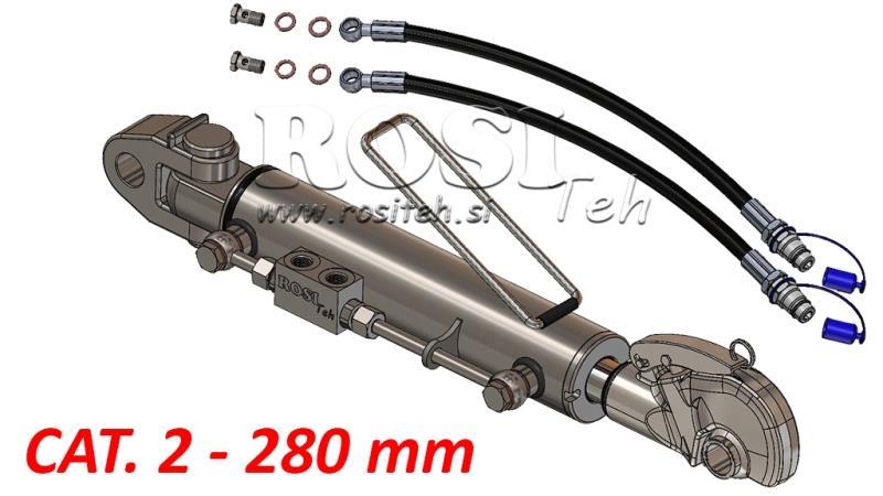 TERZO PUNTO IDRAULICO SPECIAL - CAT. 2 - 63/35-280 (45-95 HP) (25,4 mm)