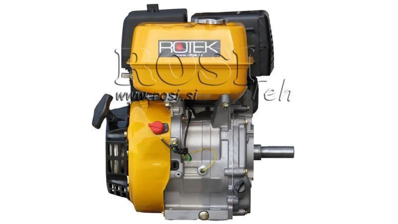 benzinový motor EG4-420cc-9.6kW-13.1HP-3,600 RPM-H-KW25x88.5-manual start
