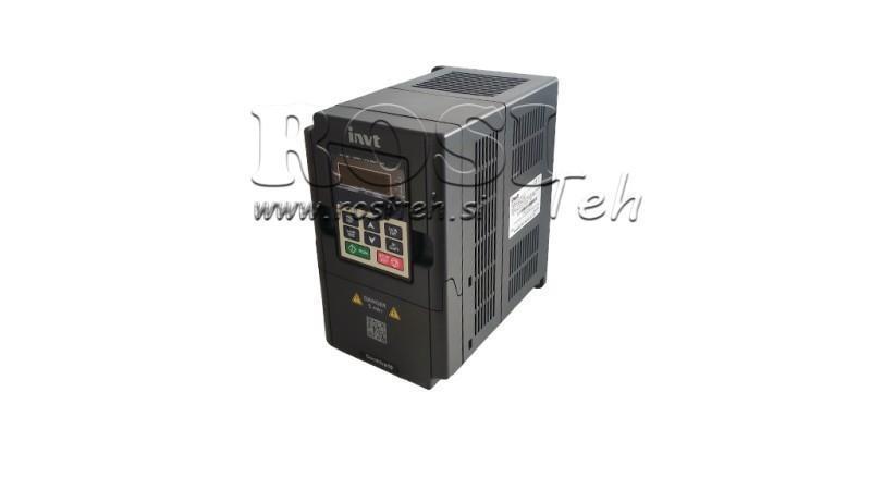 CONVERTITORE DI FREQUENZA-INVERTER 1Fase 2.2kW GD10-2R2G-S2-B