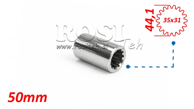 PTO HAMMASRATAS 35X31 18 HAMMAST D48 L50