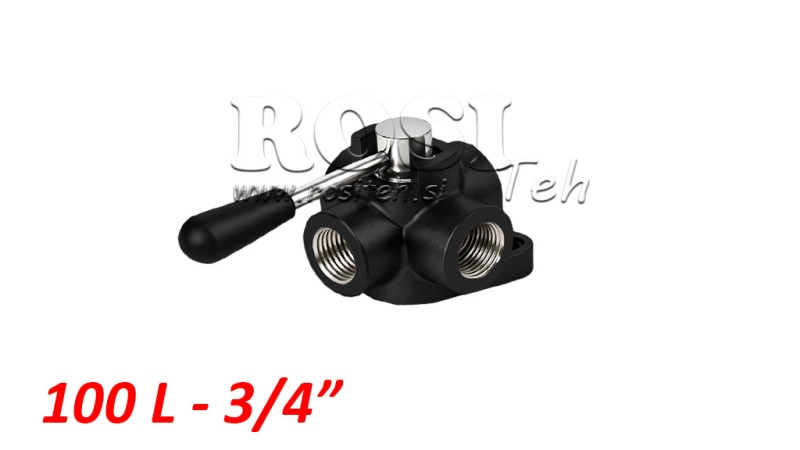 РЪЧЕН 4 ПЪТЕН КЛАПАН IF 3/4 - 100ЛИТРА