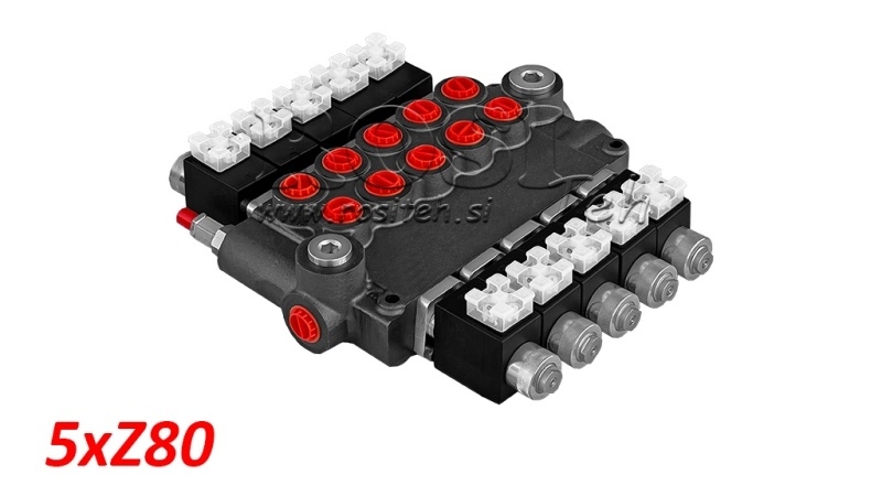 ELEKTROHÜDRAULILINE MONOPLOKKVENTIIL 5xZ80
