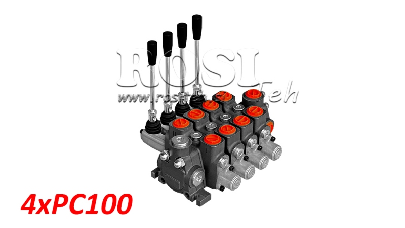 HIDRAULIKUS SZELEP 4xPC100