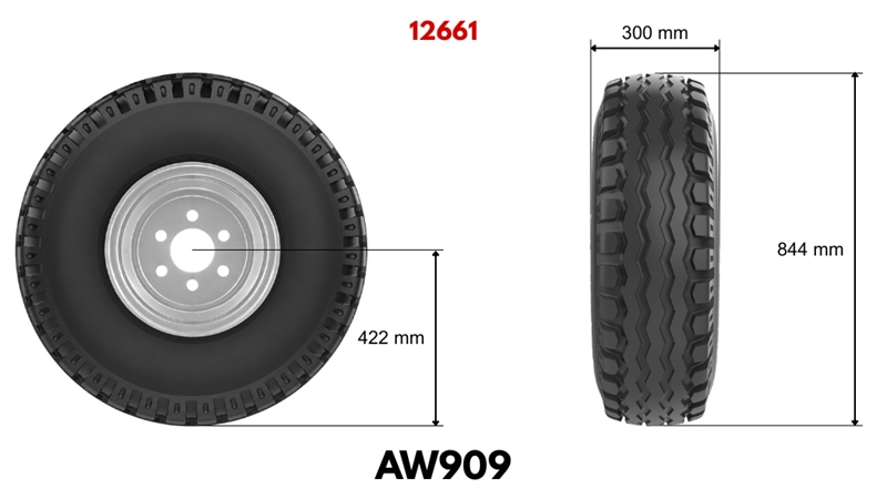 11,5/80-15,3 RENGAS AW909 (14 PR) VANTEELLA 9,00 x 15,3