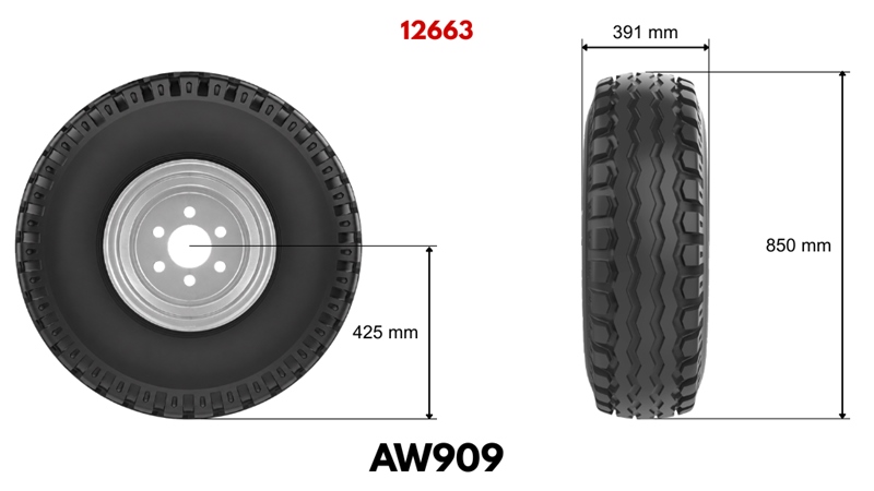 15,0/55-17 RENGAS AW909 (14 PR) VANTEELLA 13,00 x 17