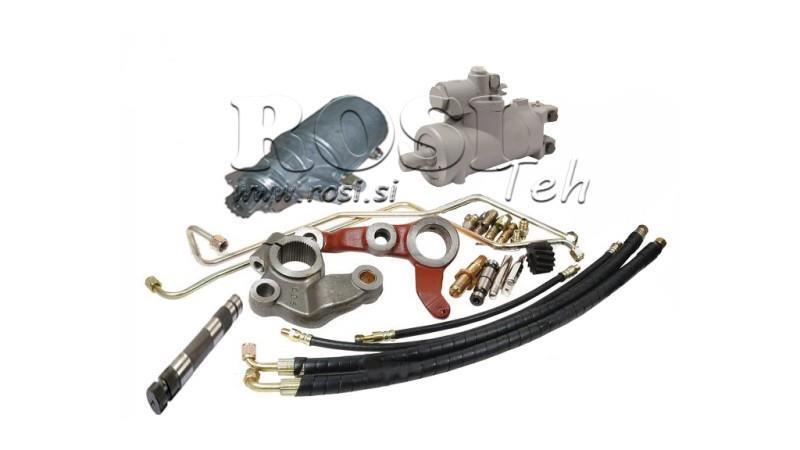 Original- CONJUNTO DE DIREÇÃO HIDRÁULICA AUXILIAR MASSEY FERGUSON 165 203 Motor