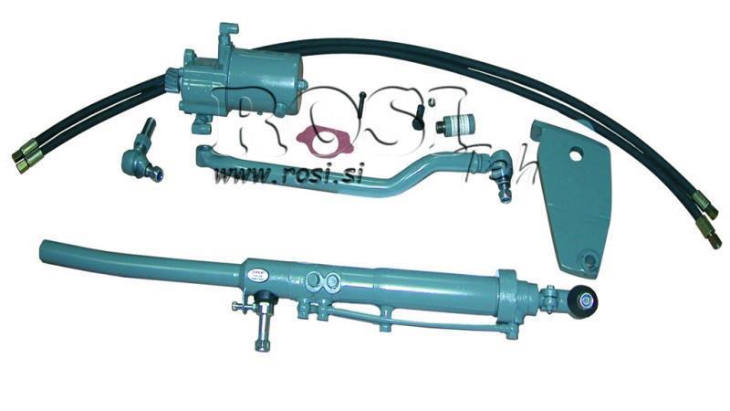 SET DI STERZO IDRAULICO AUSILIARIO MASSEY FERGUSON 185 1 Supporto a foro