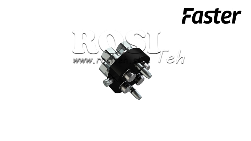 ΣΥΝΔΕΣΗ MULTI-FASTER 4 ΔΡΟΜΩΝ BSP 1/2 ΚΙΝΗΤΟ ΜΕΡΟΣ