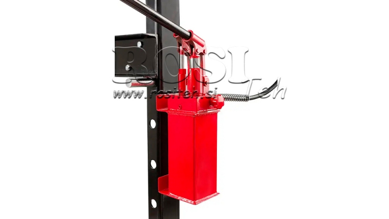 VERKSTAD HYDRAULISK PRESS FÖR LAGER 20T - TVÅHASTIGHET