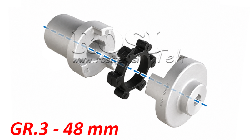 ГУМЕН ИНТЕРФЕЙС ND44C (18-22KW)  48MM/GR3