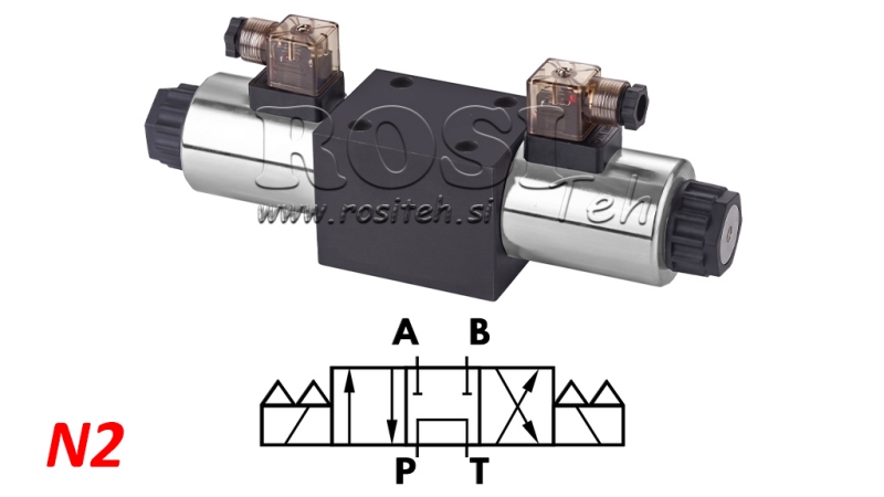 HYDRAULISCHES MAGNETVENTIL KV-4/3 CETOP 5 N2