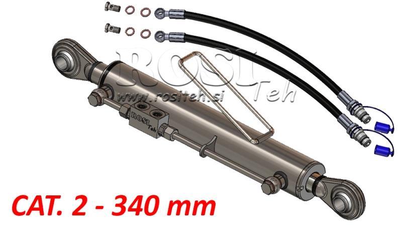 HYDRAULINEN TYÖNTÖVARSI STANDARD - CAT. 2 - 63/35-340 (45-95 HP) (25,4/25,4 mm)