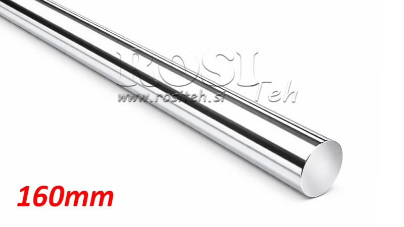KRÓMOZOTT DUGATTYÚRÚD HIDRAULIKUS HENGERHEZ C45 - 160mm (1000mm)