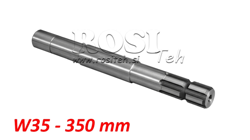 VOIMANOTTOAKSELI W35 (350mm)