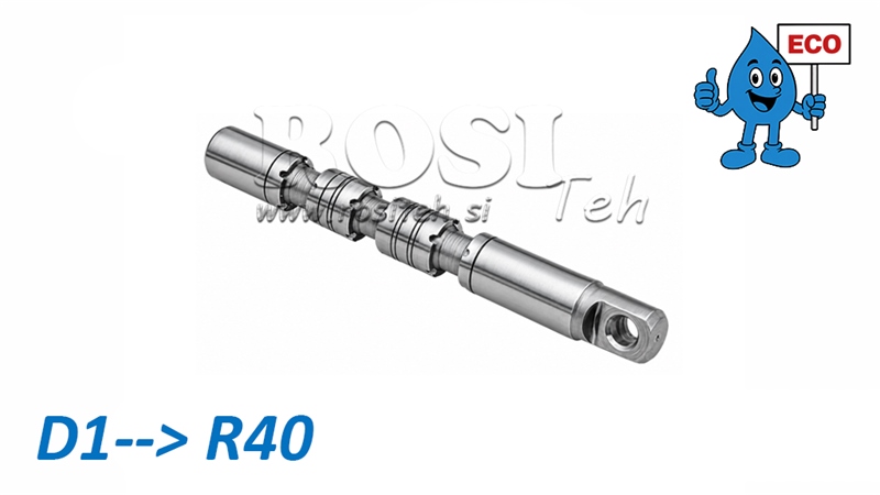 D1 HYDRAULIMOOTTORIKARA R40 ECO -KÄSIVENTTIILILLE