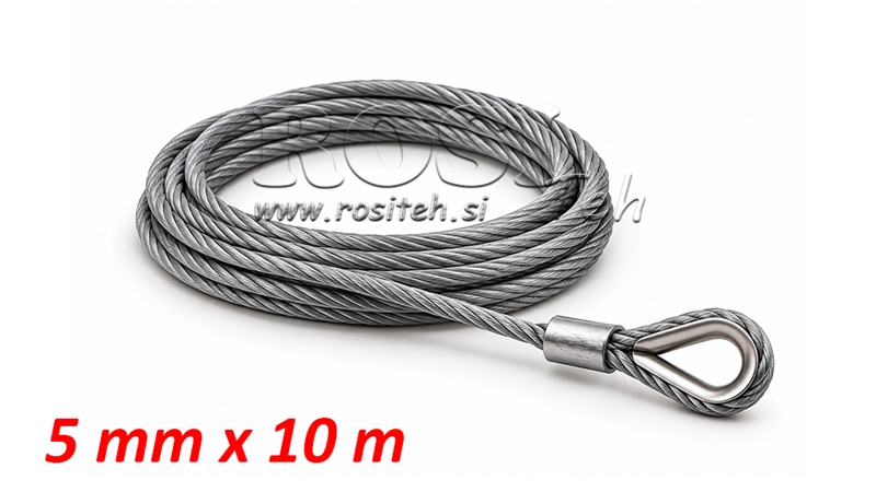 TERÄSVAIJERI VINSSIIN RS-3500 - 1585 kg