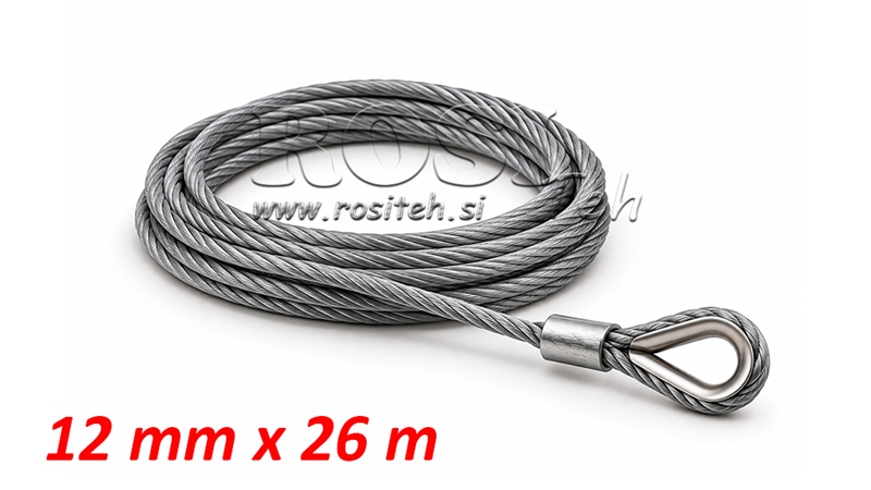 TERÄSVAIJERI VINSSIIN RS-20000 - 9100 kg