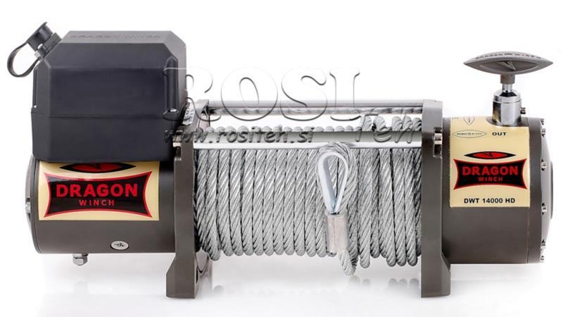 24 V SÄHKÖVINSSI DWT 14000 HD - 6350 kg