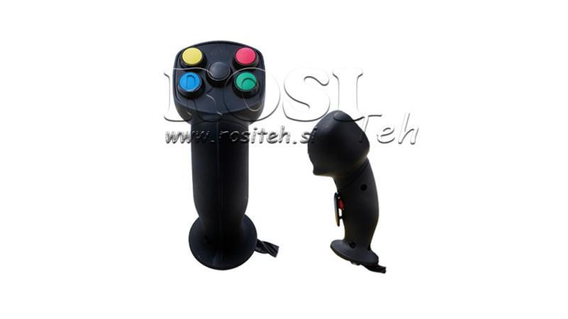 TÁVIRÁNYÍTÓ KÉZIKONTROLL ROSI JOYSTICK - 5 GOMBOS GOMB