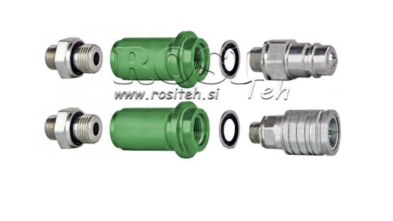 RUKOJEŤ RYCHLOPŘIPOJENÍ OZNAČENÍ M22-1/2 ZELENÁ