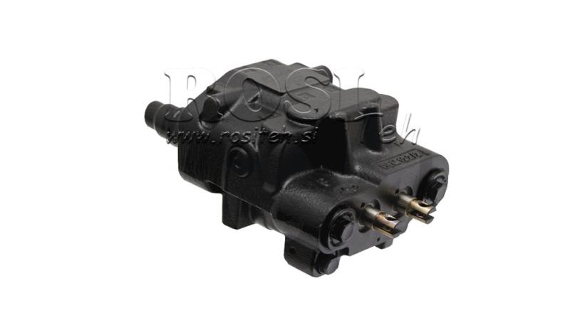 HYDRAULISCHE REGELKLEP DLM-122/2 2xP80 L/min LASTSENSING MET DRIJF FUNCTIE