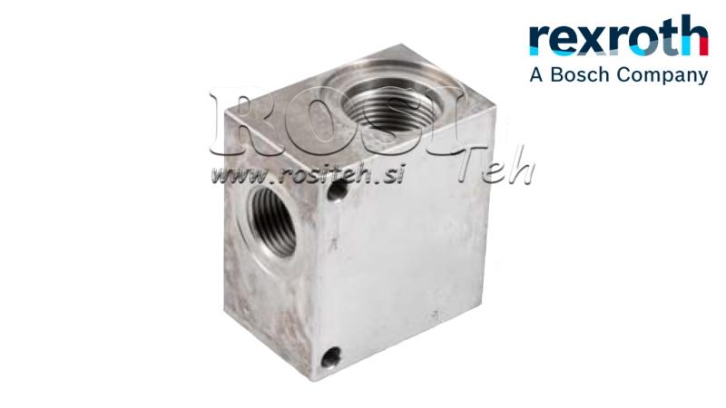 KRYT PRO 2-CESTNÝ HYD. VENTIL REXROTH 1/2 70-LIT