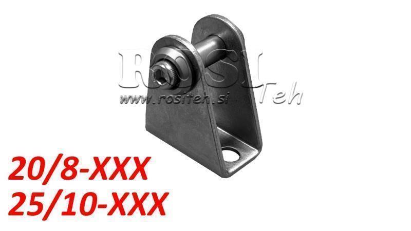 UI MONTERING VOOR PNEUMATISCHE CYLINDER PCAI 20/8-25/10