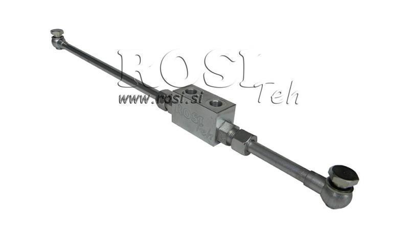 BLOCK VALVE VBPDE 1/4 WITH PIPES