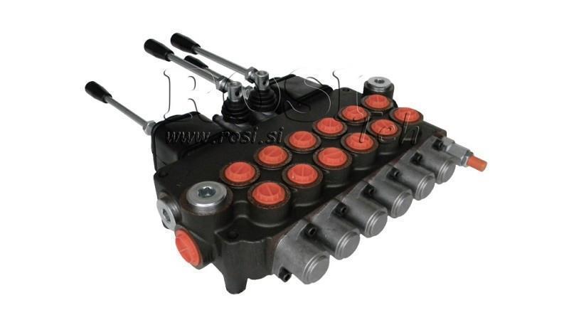 HYD. VENTTIILI 6xP80 2x JOYSTICK