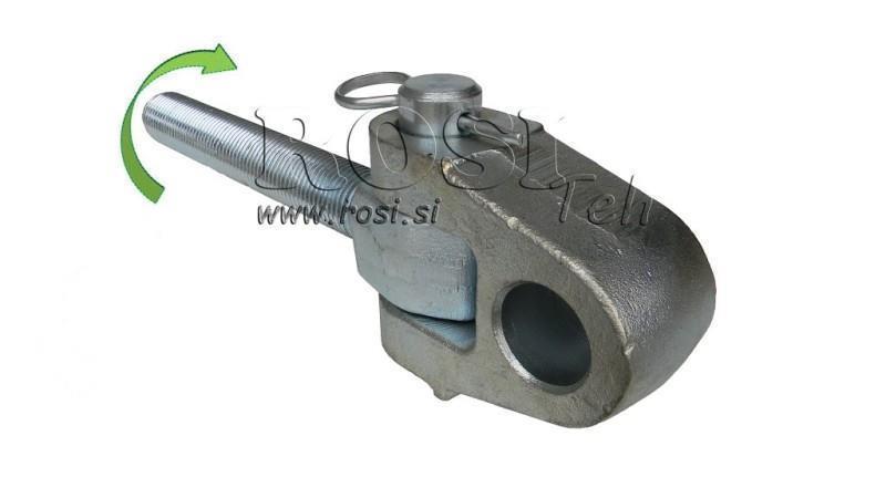 erityinen kierrekoukku vetolaitteelle kategoria 3 M36x3