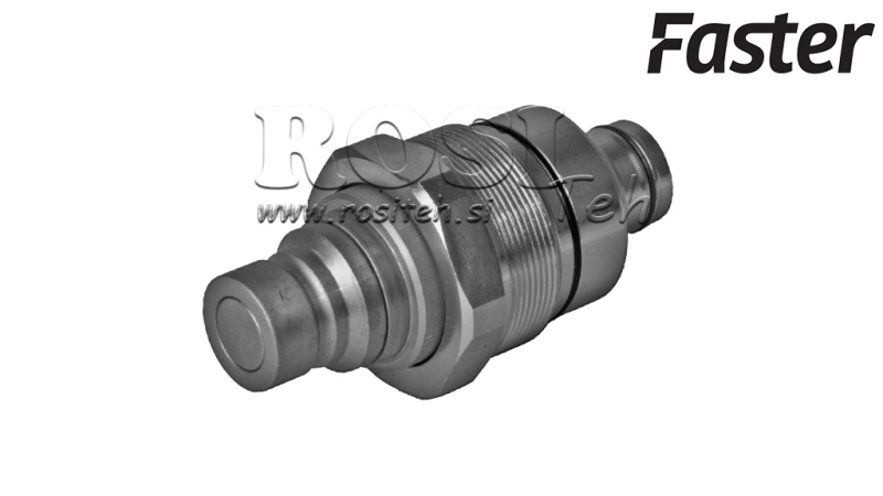 QUICK COUPLING EXCAVATOR MALE 1/2