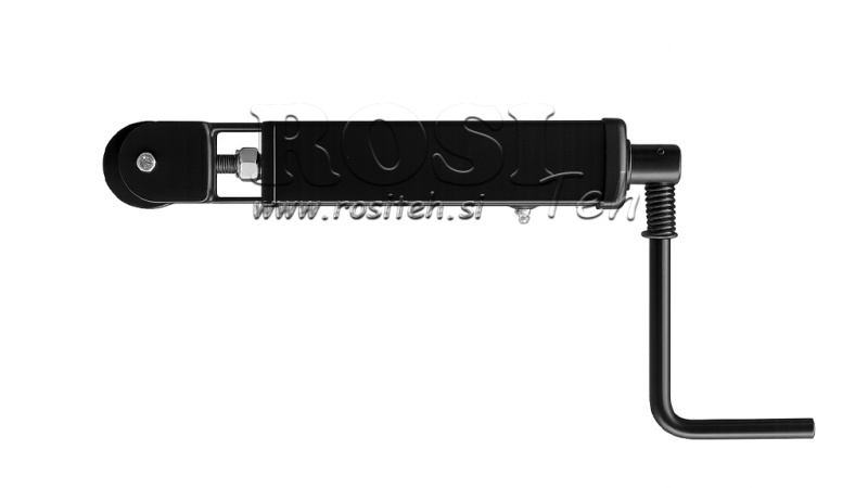 THREADED LEVER FOR TRAILER HAND BRAKE WITH PULLEY