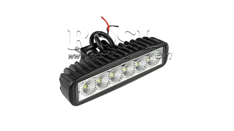 LED TYÖVALO - VALO 6 LED 18W 12V-24V