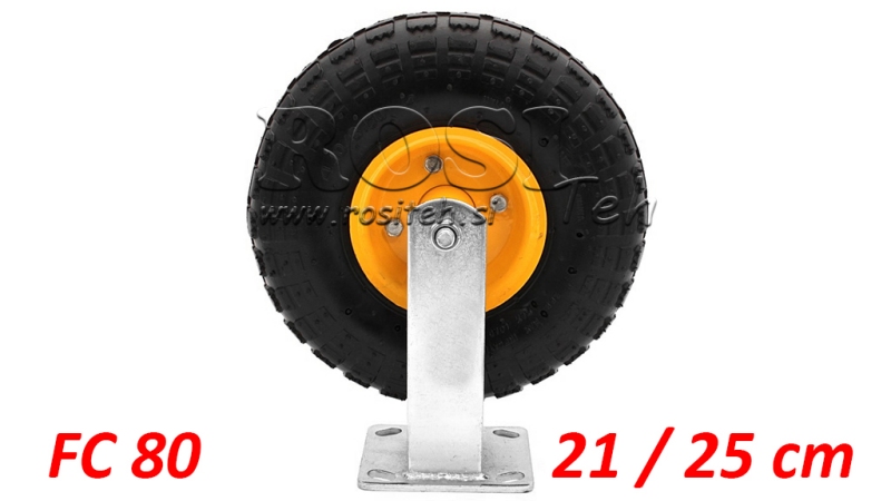 PNEUMATIKUS KERÉK 21/25 CM ÁLLÓ ALAPÚ FC80