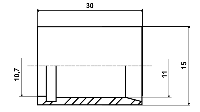 SCHLAUCHSCHELLE FÜR PTFE-SCHLAUCH SAE100 DN6 (1/4)