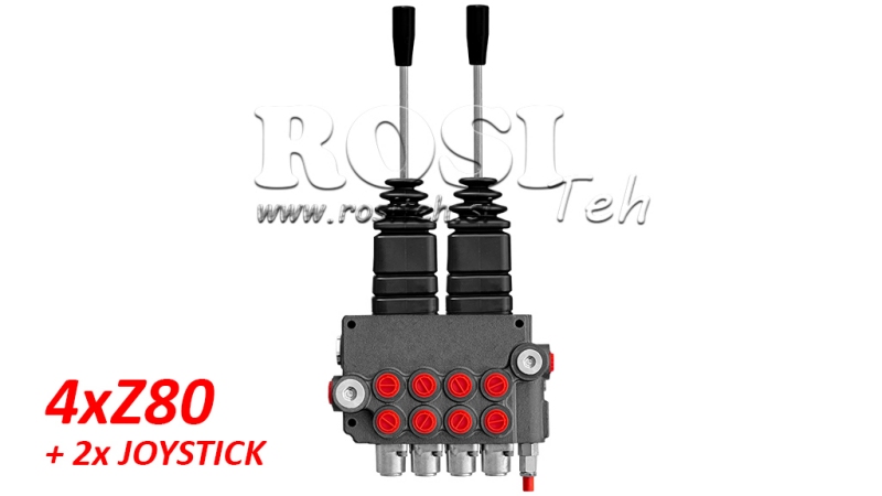 HID. VOŽTUVAS 4XZ80 + 2X JOYSTICK