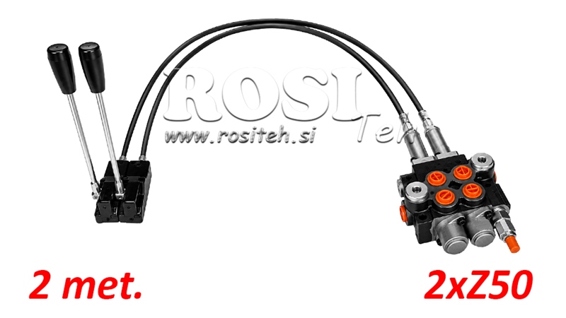 KIT 2xZ50 + JOYSTICK 1 ASENTO L2000