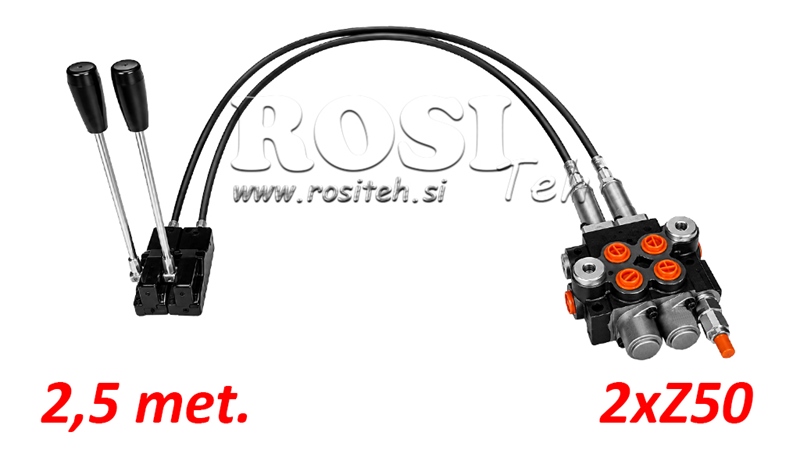 KIT 2xZ50 + JOYSTICK 1 ASENTO L2500